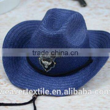 Promotion for Summer Sunshade Protection Straw Hat Wholesale Customized Cowboy Hat Unisex photo-2