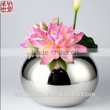2016 New Modern Stainless Steel Garden Flowerpot Special Artcrafts Indoor/Outdoor photo-6