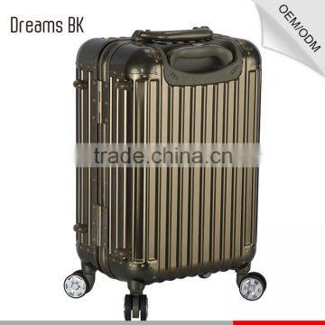 Guangzhou Pro Aluminum Pilot Aluminum Hard Trolley Suit Case With GPS Detachable Wheels photo-3