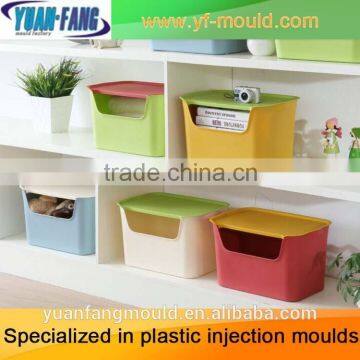 China Taizhou OEM Custom Low Price high quality injection turnover crates moulds/fruit crate injection moulding