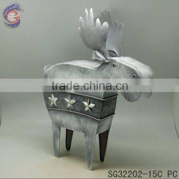 Wholesale standing Christmas moose for party decorations