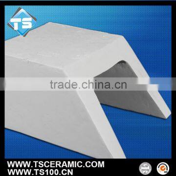 aluminium silicate ceramic launder for molten aluminum