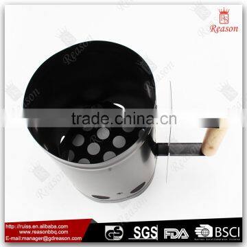 BBQ Grill Cast Iron Charcoal Bucket photo-5