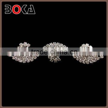 Wholesales rhinestones trim alloy trims for garment