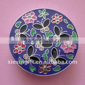 Enamel Flower Ladies Bag Hanger