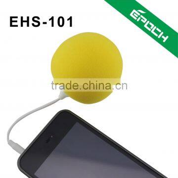 Plug and Play Sponge Speaker With USB Cable Mini Portable Speakers for Mobile Phones/ Computer/pc/tablet/laptop/mp3/mp4