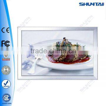 Open Frame Led Plastic Advertising Display Frames