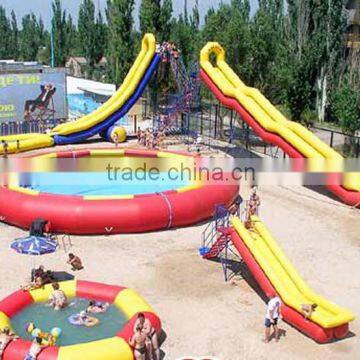 Water Slide Inflatable / Inflatable Pool Water Slide / Inflatable Small Pool Water Slide photo-1