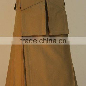 Thunder Utility Fashion Kilt Two Side Cargo Pockets On Both Side