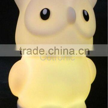 CE RoHs Approval Digital Thermometer-Hygrometer Touch On/off Night Light photo-4