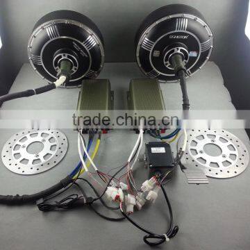 QS 273 8000W 72V 96V Electric Car In-Wheel Hub Motor Conversion Kits photo-6