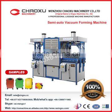 high quality easy operation plastic vacuum luggage forming machine