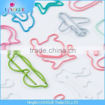 Eco-Friendly Office Supply Factory Produced Bicycle /Glasses/ Tooth/Cat/Bear/Animals Shaped Paper Clips photo-3