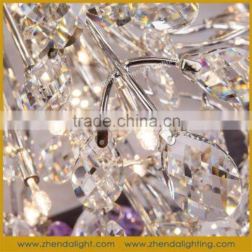 CE/ROHS/FCC Certificated Modern Gold Crystal Chandelier Light photo-2