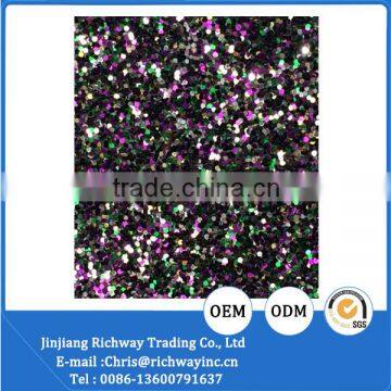 Colorful Shoes Material Shinning Leather Fabric photo-2