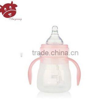 Funny Silicone Baby Bottle Fresh Food Bottle Silicone Baby Feeding Bottles with Music