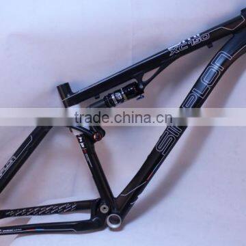 OEM aluminum suspension bike frame XC150 bk MADE IN CHINA