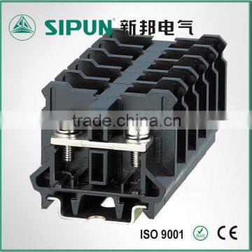 SN30 screw plate type din rail terminal connector