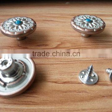 Rhinestone Jeans Tack Button For Jeans and Jackets -- J1533 photo-3