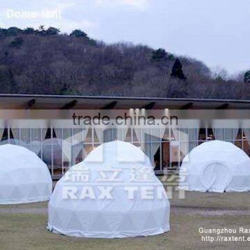 Geodesic Dome Tent Event Dome Tent White PVC Cover 8m Diameter UV-protection for Sale photo-6