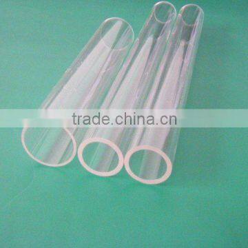 Clear round acrylic tube