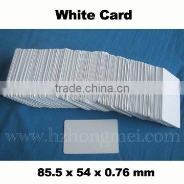 High quality CR-80 Blank Plastic PVC ID Card