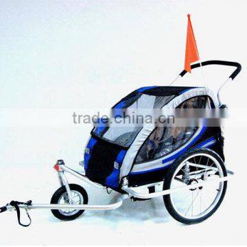 trailer and jogger children baby bicycle trailer