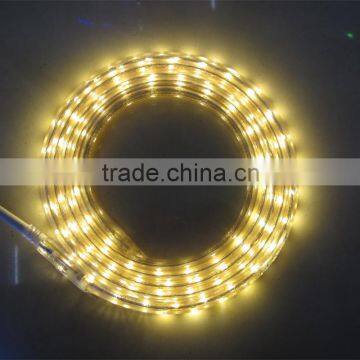 factory price monochrome Waterproof SMD2835 LED strip 220V high voltage with 30000h working lifetime