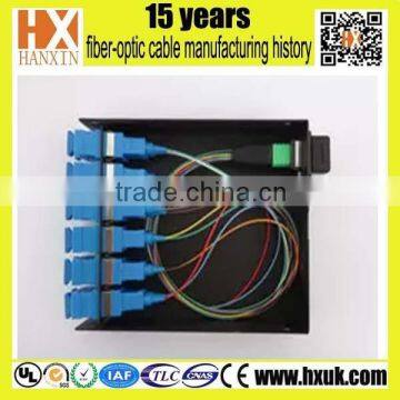 1/2/12/24 Cores SM/MM/OM3 MTP Optical Fiber Patch Cord Manufacturer photo-4