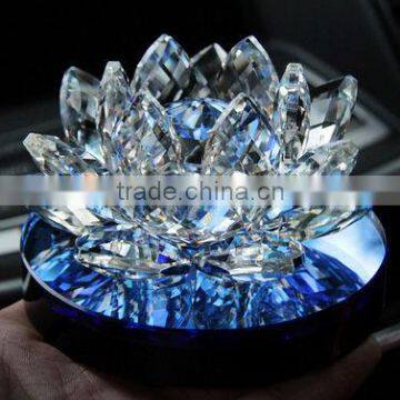 Top quality crystal lotus