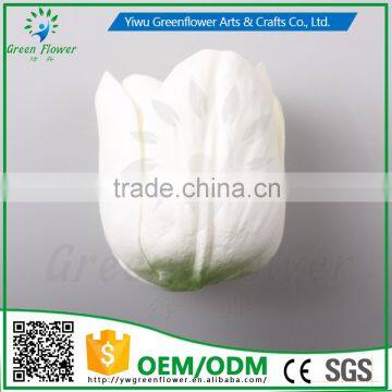 2016 Wholesale MulticolorLuxury Latex PU Artificial Flowers Tulip Head Real Touch Bouquet Wedding Bridal Decor photo-3