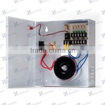 5 channels 3A 20V adjustable cctv camera power supply channel board