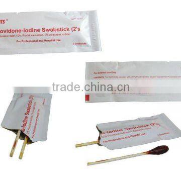 10% Povidone-Iodine swabstick(OEM and FDA registered)