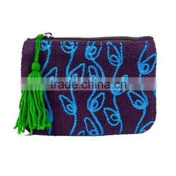 Designer Small Pouches with Tassels