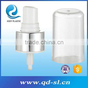 China Supplier Cosmetic 24/410 Silver Fine Mist Perfume Spray Pump