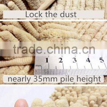 Cheap Price Home Textile Microfiber Polyester Clean Plain Floor Mat / Chenille Floor Mat photo-5