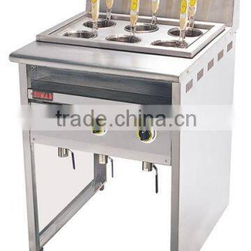 6-Head Gas Noodle Cooking Machine