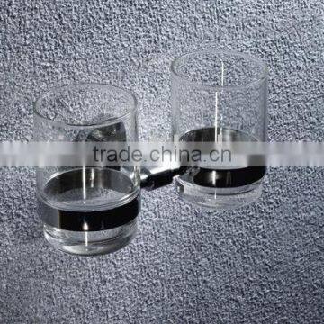Bathroom Double Glass Holder