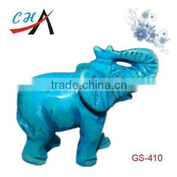 gemstone animal elephant carving