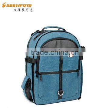 Durable nylon Professional Canvas Photographic camera bag for dslr, slr, laptop