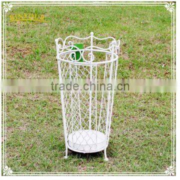 Metal mesh power coated household round indoor umbrella display stand