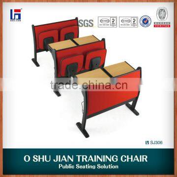 School furniture training chair with writing board SJ306