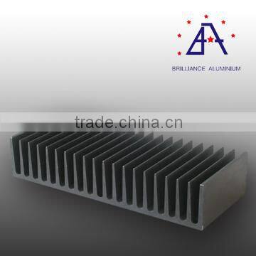 Brilliance extruded aluminium heat sink