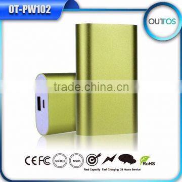 Promotional Colorful Aluminum Portable Powerbank 5200 From Original Factory