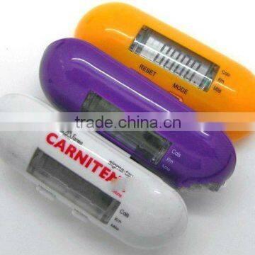 capsule shape counter pill shape pedometer