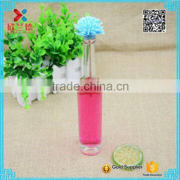 Fancy 100ml glass aroma diffuser bottle with cork