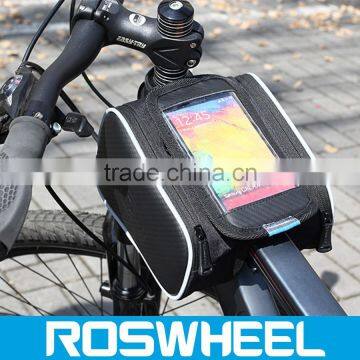 Wholesale new fashionable waterproof bicycle front tube bag 12813