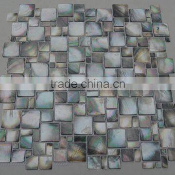 New Arrive Blacklip Shell Mosaic Tile in Multisize Pattern,black Lip Sea Mother of Pearl photo-3