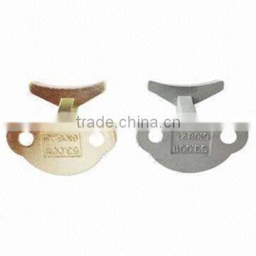 Customized Zamak- Aluminum Die-casting Parts with Brass Plating, OEM-ODM Manufacturer