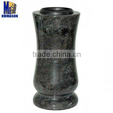 Mason funeral flower vase granite